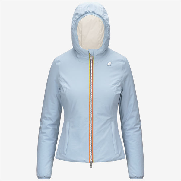 k way LILY ST WARM REVERSIBLE BLUE A-WHITE G