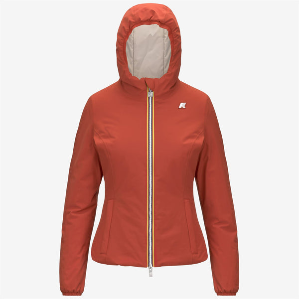 k way LILY ST WARM REVERSIBLE RED P-PINK T