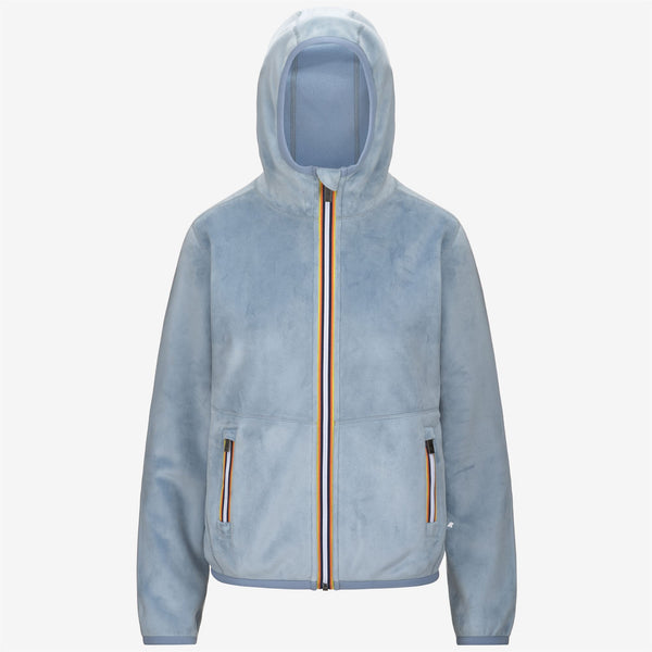 k way LILY VELOUR POLAR REVERSIBLE BLUE A-BLUE A