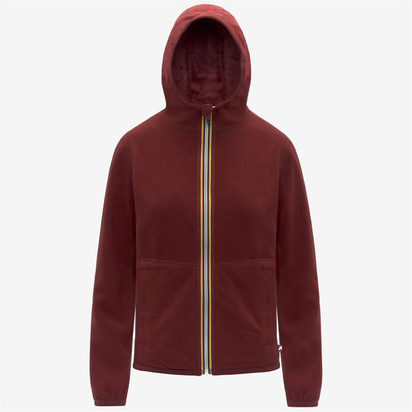 K Way LILY VELOUR POLAR REVERSIBLE RED SYRAH COMBO