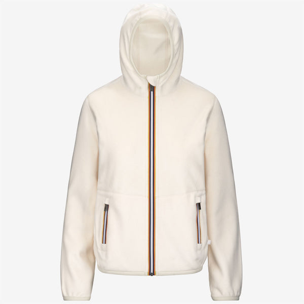 k way LILY VELOUR POLAR REVERSIBLE WHITE G-WHITE G