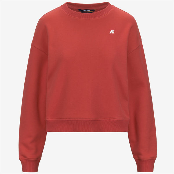 k way LOIZA FRENCH TERRY RED JASPER