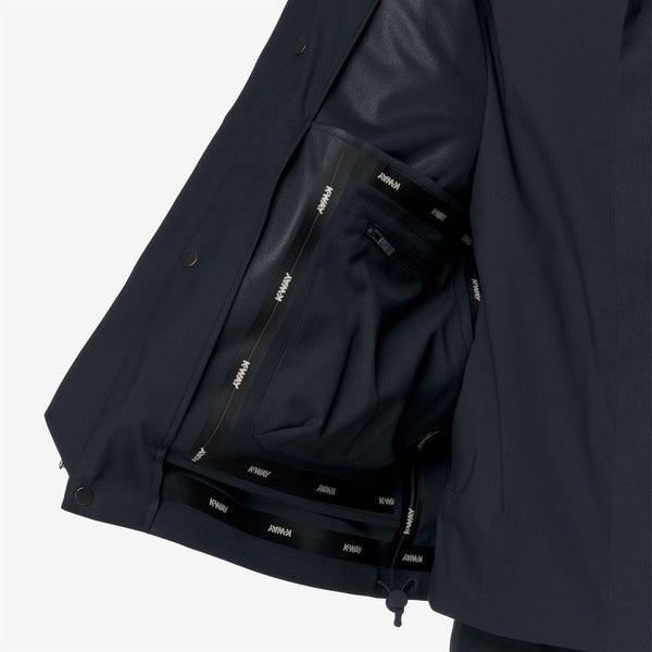 K Way LOUIR 3L WOOL BLUE DEPTH COMBO