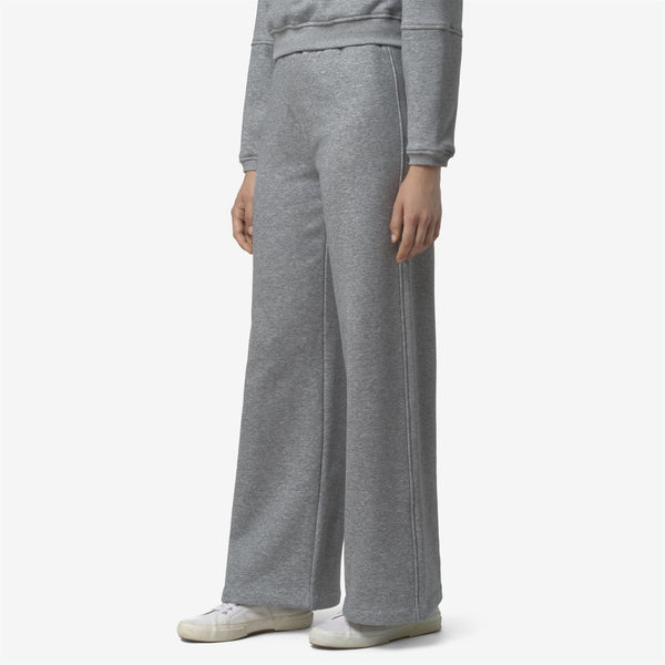 K Way LOYRE BRUSHED PC GREY MELANGE MID