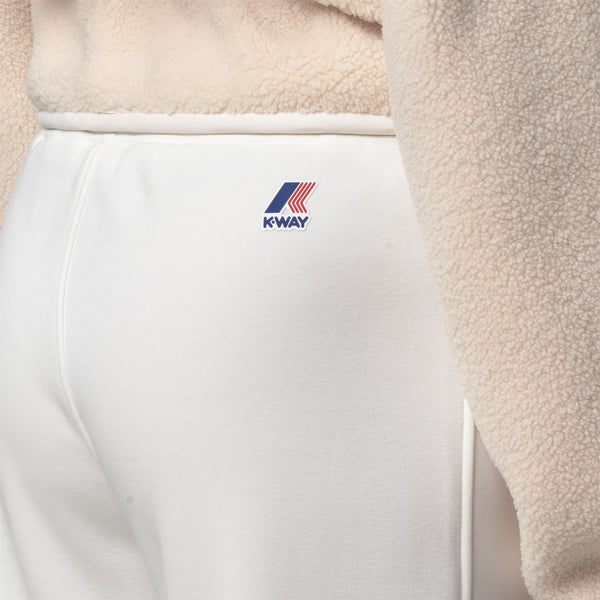 K Way LOYRE BRUSHED PC WHITE GARDENIA