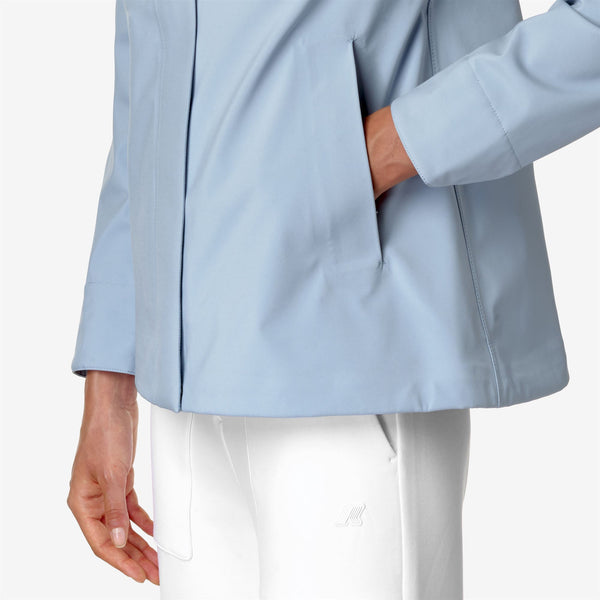 K Way MADALINA BONDED BLUE A-BLUE D