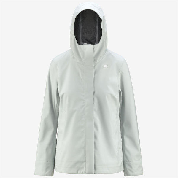 k way MADALINA BONDED JERSEY GREY SAGE