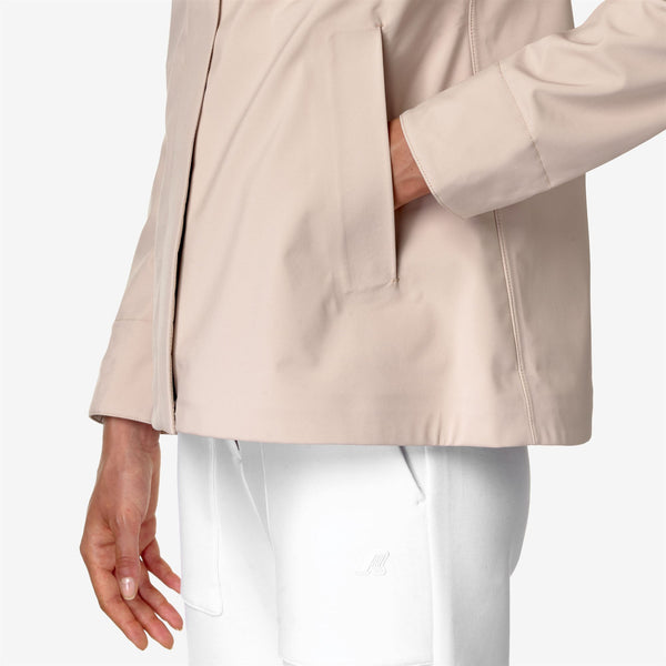 K Way MADALINA BONDED PINK T-BLUE D