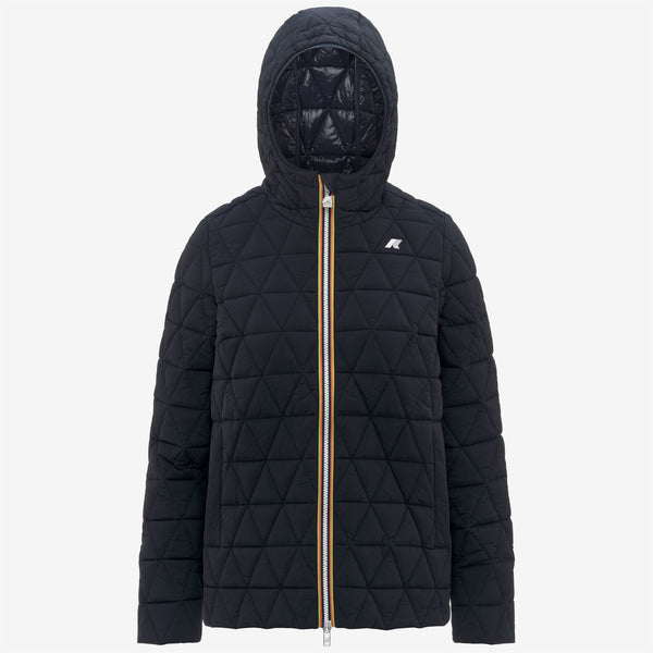 k way MADLAINE DIAMOND QUILTED WARM BLUE DEPTH