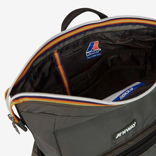 K Way MAIZY GREEN BLACKISH