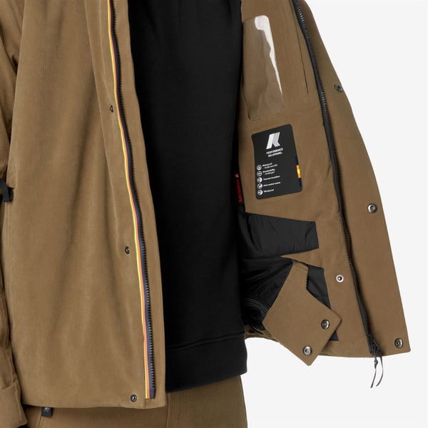 K Way MALAMOT CORDUROY BROWN CORDA