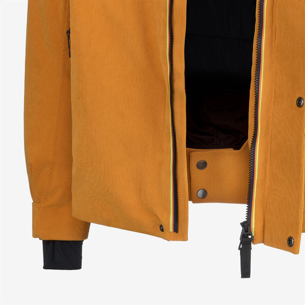 K Way MALAMOT CORDUROY YELLOW INCA