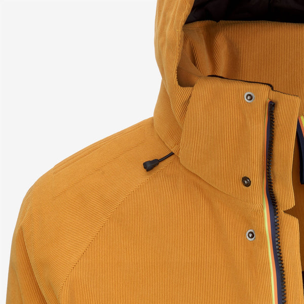 K Way MALAMOT CORDUROY YELLOW INCA