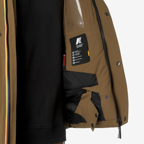 K Way MALAMOT MICROTWILL 2L BROWN CORDA