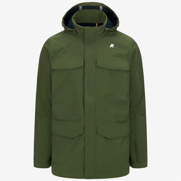 k way MANPHY BONDED GREEN C-BLUE D