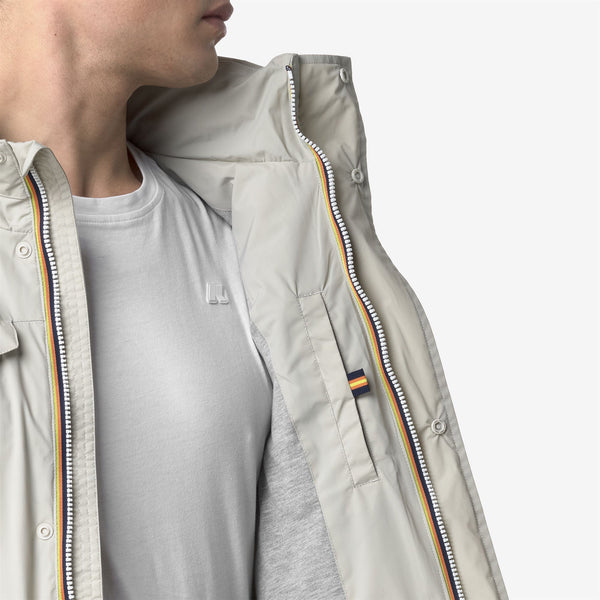 K Way MANUEL STRETCH NYLON JERSEY BEIGE LT