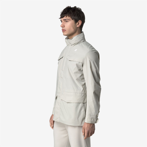 K Way MANUEL STRETCH NYLON JERSEY BEIGE LT