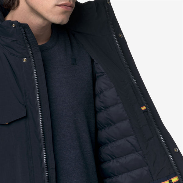 K Way MANUEL WARM OTTOMAN BLUE DEPTH