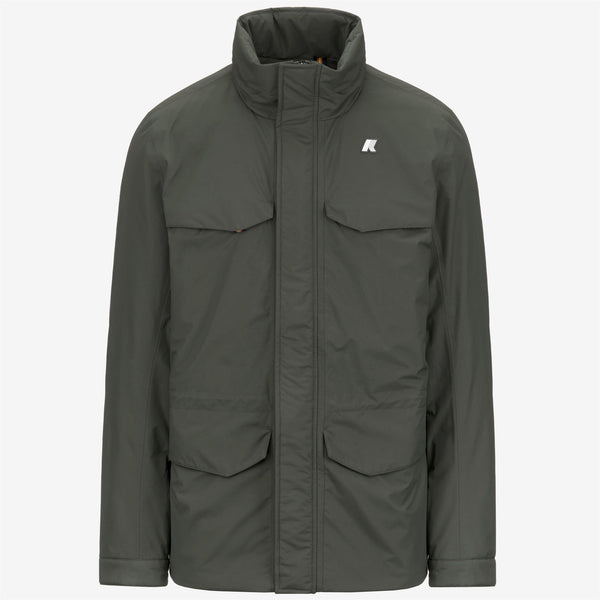 k way MANUEL WARM OTTOMAN GREEN BLACKISH