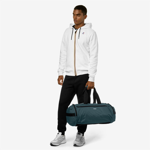 K Way MAREVILLE M GREEN PETROL