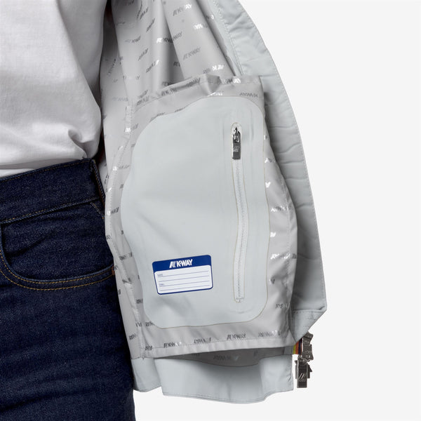 K Way MARGUERITE STRETCH DOT GREY SAGE