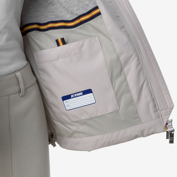 K Way MARGUERITE STRETCH POLY JERSEY BEIGE LT