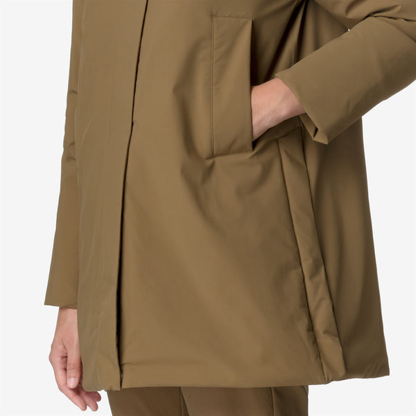 K Way MARLA ST WARM BROWN CORDA