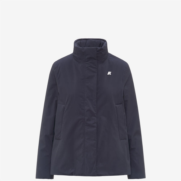 K Way MARLETTE SOFT TOUCH MARMOTTA BLUE D-BLUE A