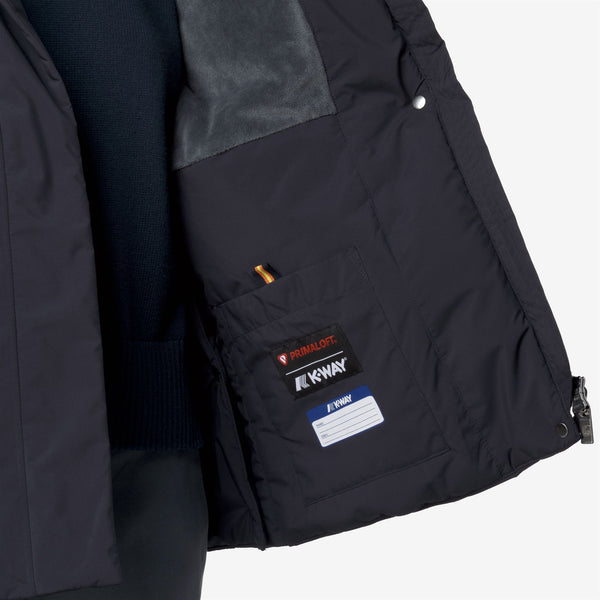 K Way MARLETTE SOFT TOUCH MARMOTTA BLUE D-BLUE A