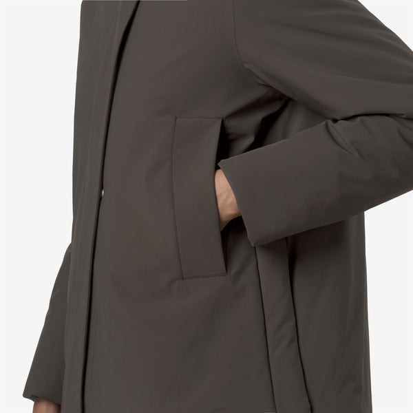 K Way MARLETTE ST WARM BLACK OLIVE