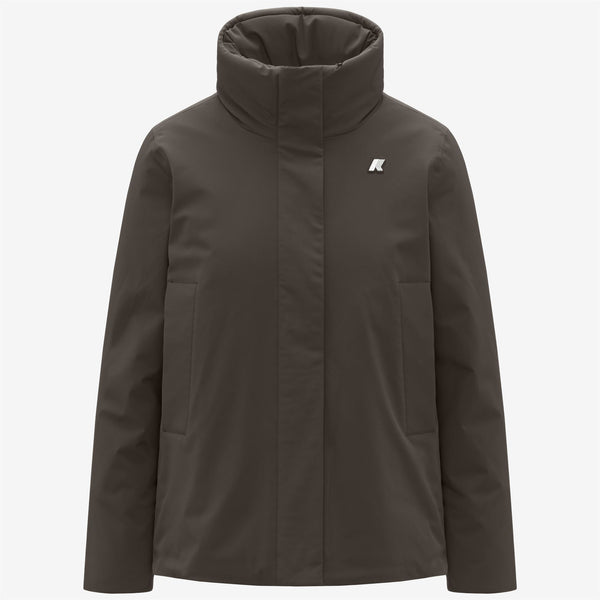 k way MARLETTE ST WARM BLACK OLIVE