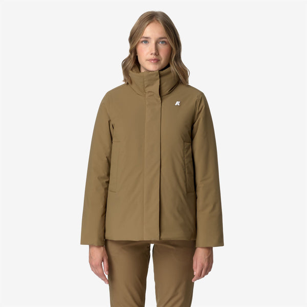 K Way MARLETTE ST WARM BROWN CORDA