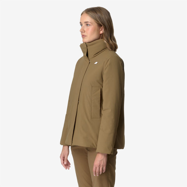 K Way MARLETTE ST WARM BROWN CORDA