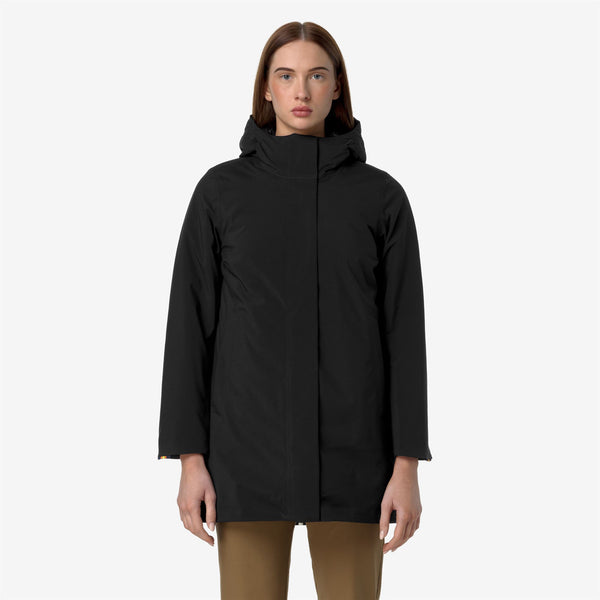 K Way MATHIEL BONDED PADDED BLACK PURE