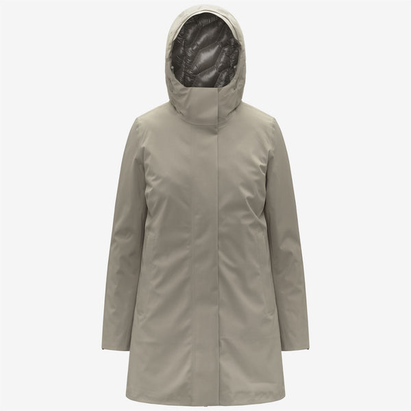 k way MATHIEL BONDED PADDED GREEN OAK-GREEN OAK