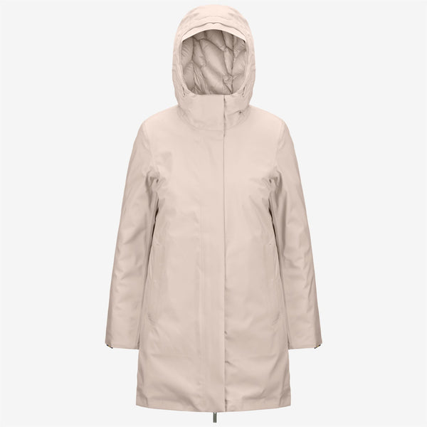 k way MATHIEL BONDED PADDED PINK TINT