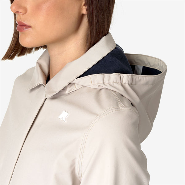 K Way MATHY BONDED BEIGE G-BLUE D