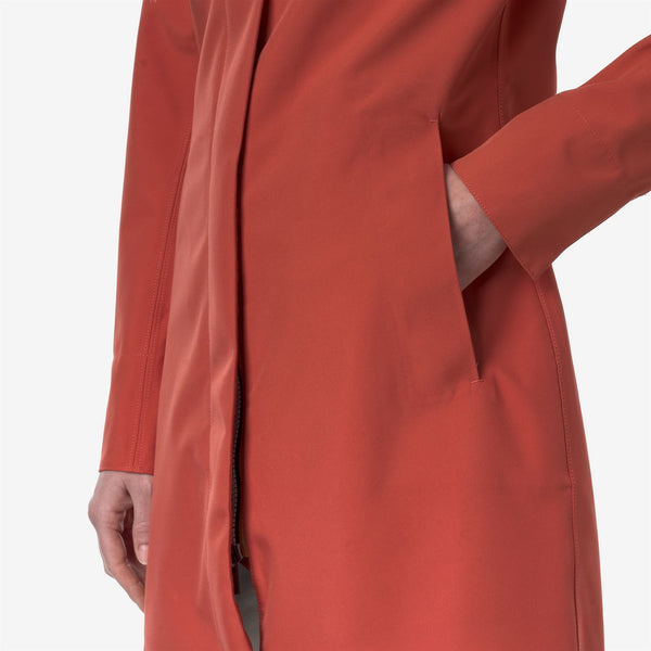 K Way MATHY BONDED JERSEY RED JASPER