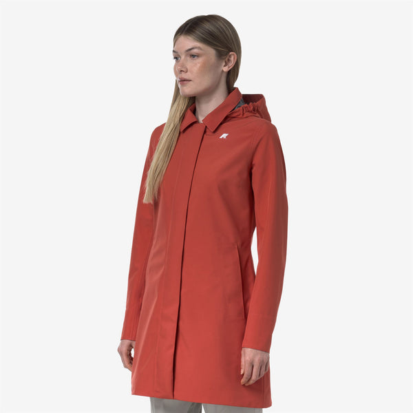 K Way MATHY BONDED JERSEY RED JASPER