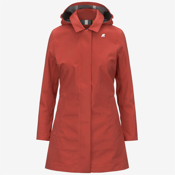 k way MATHY BONDED JERSEY RED JASPER