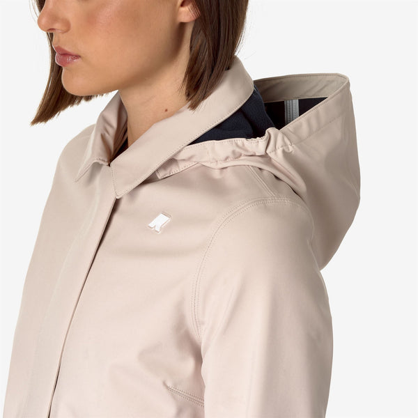 K Way MATHY BONDED PINK T-BLUE D