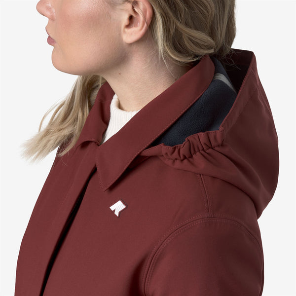 K Way MATHY BONDED RED SYRAH-BLUE DEPTH