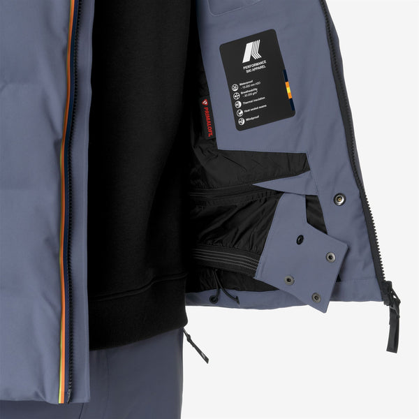 K Way MERIBEL GREY BLUE AVIO