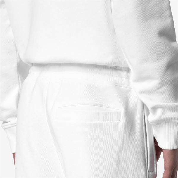 K Way MICKYEL FRENCH TERRY WHITE