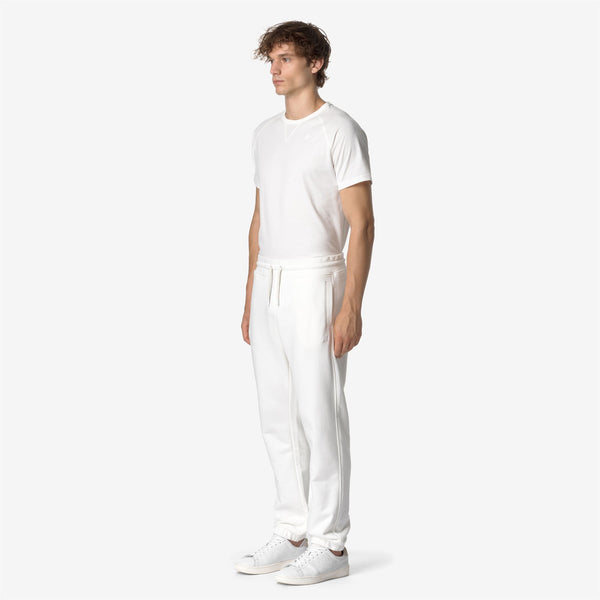 K Way MICKYEL HEAVY FLEECE WHITE GARDENIA