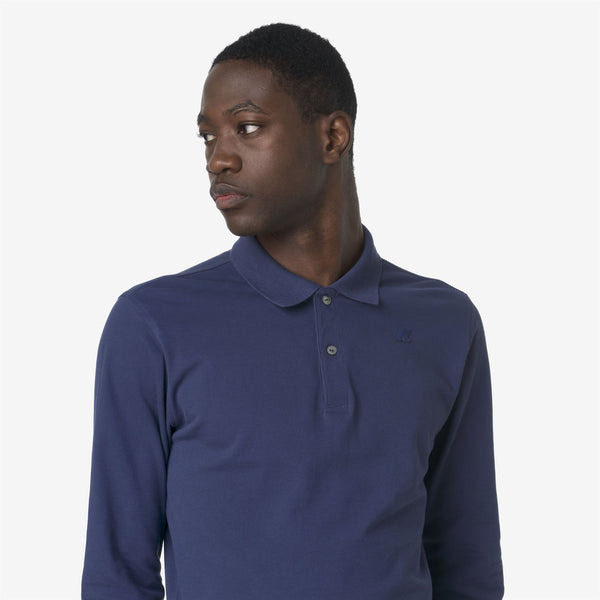 K Way MONJU PIQUE BLUE DEEP COBALT