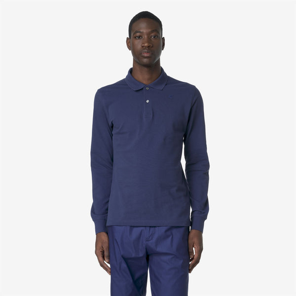 K Way MONJU PIQUE BLUE DEEP COBALT