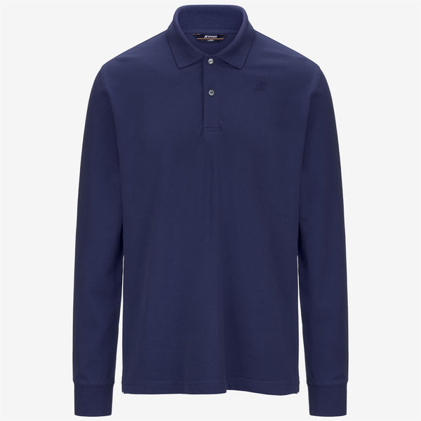 k way MONJU PIQUE BLUE DEEP COBALT