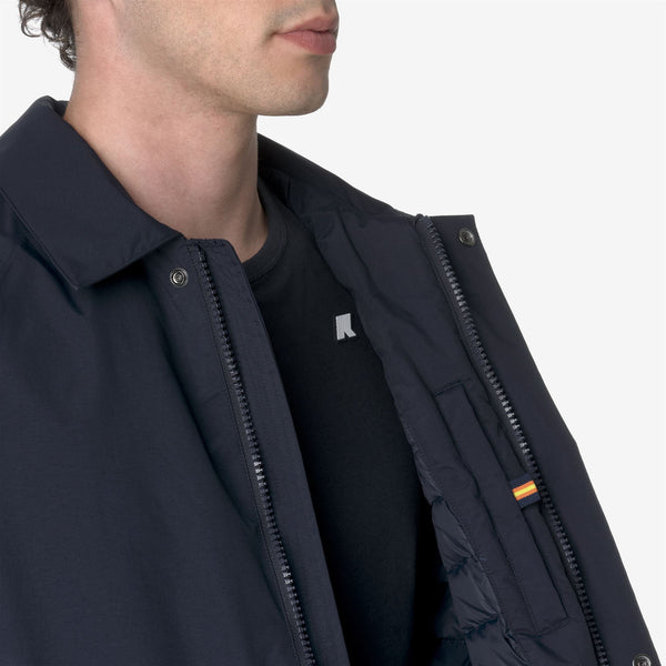 K Way MONTAGUE WARM OTTOMAN BLUE DEPTH