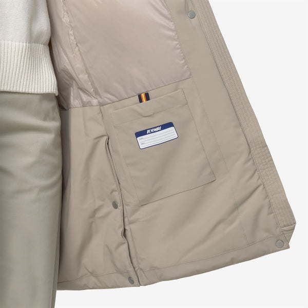 K Way MORESE ST WARM BEIGE CASHMERE